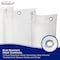 Kenney Mfg Microban Protected Medium Weight PEVA Shower Liner, 70in W x 72in H, Clear MB61160 - alternate 6